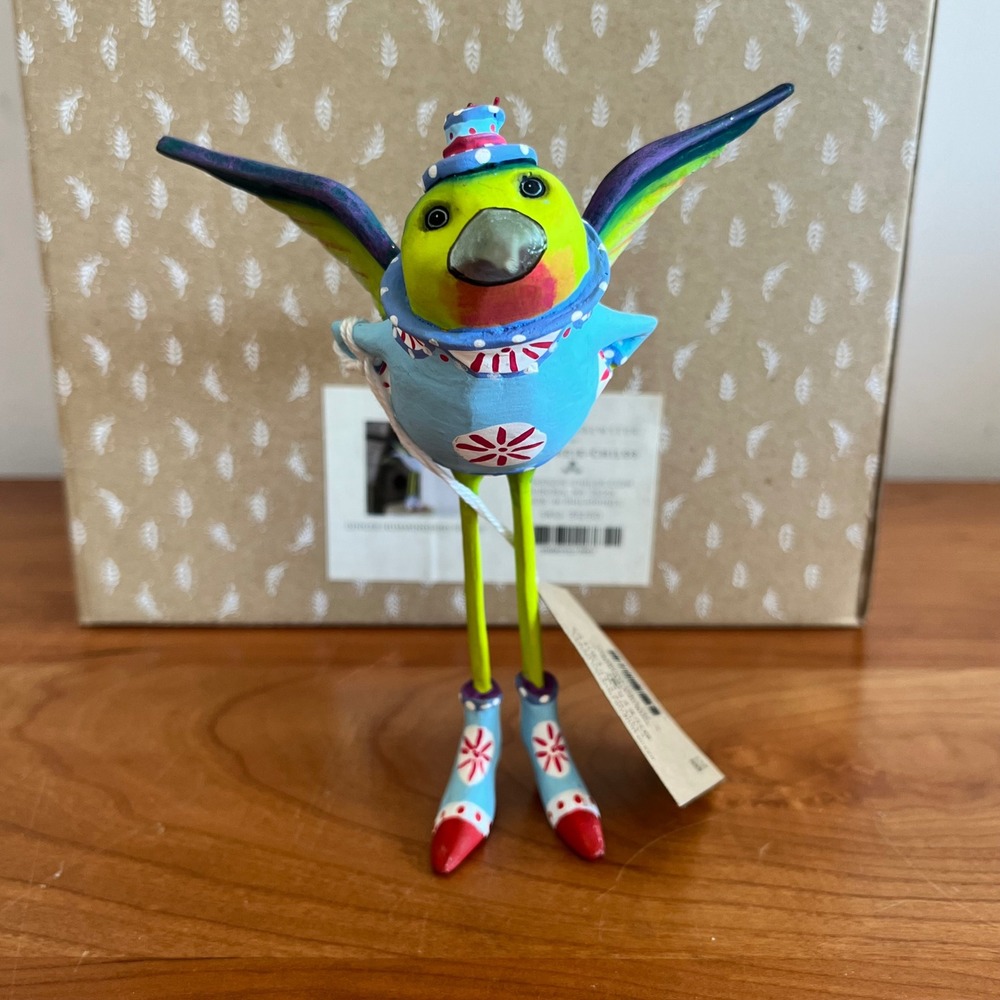 MacKenzie-Childs Patience Brewster Dinger Hummingbird Figure 31230 New with Box